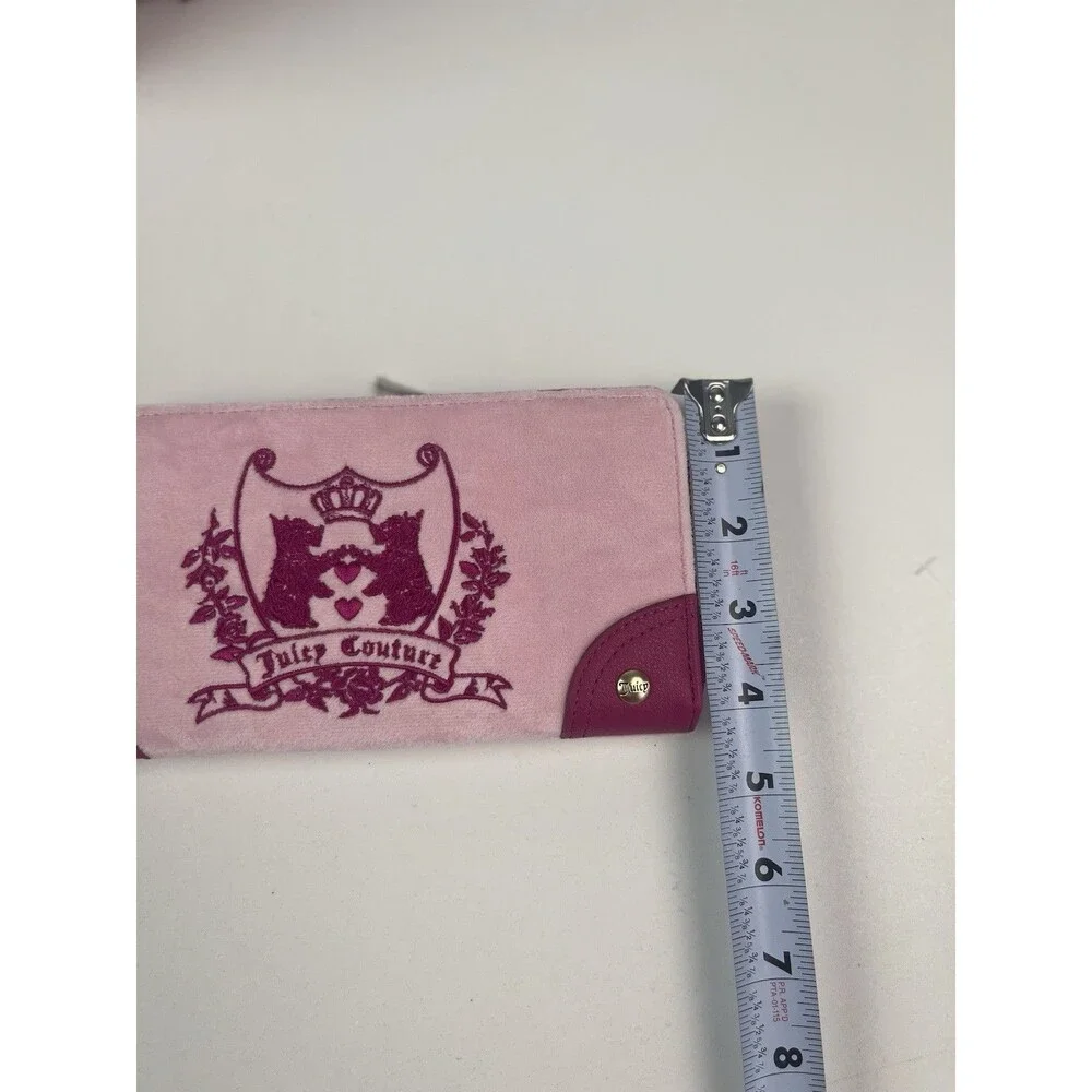 Juicy Couture New Love Chapter Backpack Wristlet Wallet Scottie Dog Charm Velvet